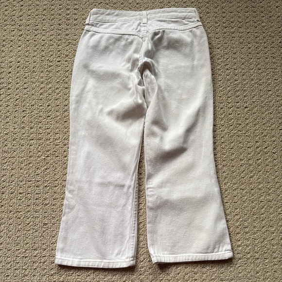 White denim capri pant - Picture 5 of 5